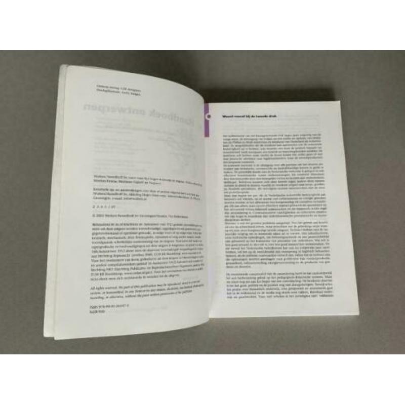 Handboek ontwerpen