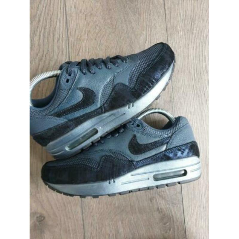 Nike Air Max 1 Prm Anthracite/Metallic Hematite-Black 38,5