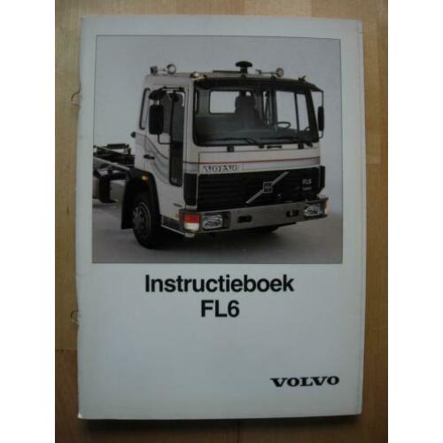Volvo FL6 Instructieboek Handleiding 1994