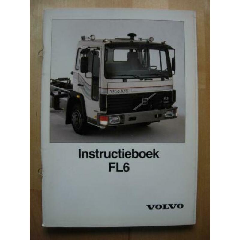 Volvo FL6 Instructieboek Handleiding 1994