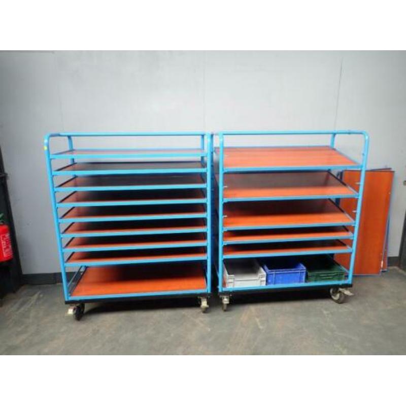 Etagewagen / Etagekar / Magazijnkar EuroKraft