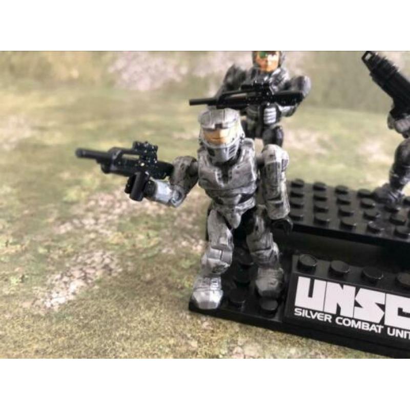 Halo mega bloks/ Lego, Silver combat unit 96911
