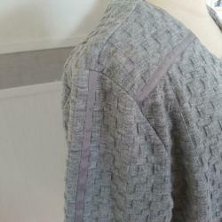 Jasje mt XL Brantex stretch grijs