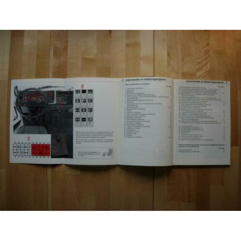 Volvo FL6 Instructieboek Handleiding 1994