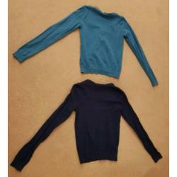 Vest blauw maat 36 maat s herfst vesten winter vestje