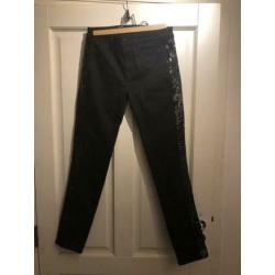 Nieuwe jeans van Karen Millen. Zwart met pailetten. Maat 38