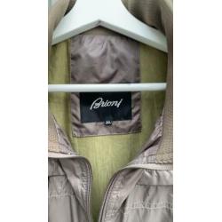 Brioni lente -zomer jas heren 3XL /56 bruin/Taupe