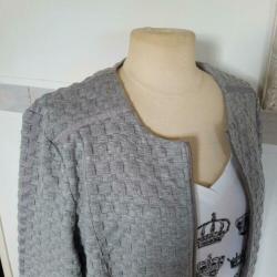 Jasje mt XL Brantex stretch grijs