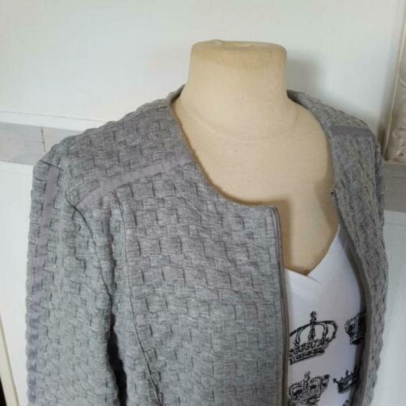 Jasje mt XL Brantex stretch grijs