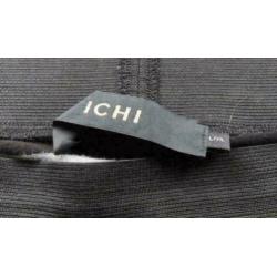 Ichi zwart wit gestreepte rok maat L