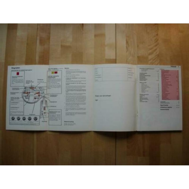 Volvo FL6 Instructieboek Handleiding 1994