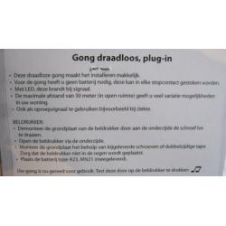 Partij draadloze deurbellen 25 stuks zie foto,s en info