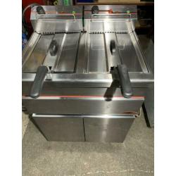Dubbel frietuur op 220 v