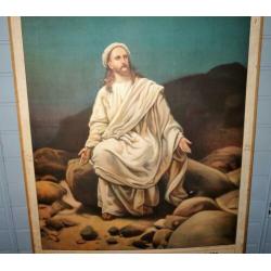 religieuze kartonposter, 2 stuks