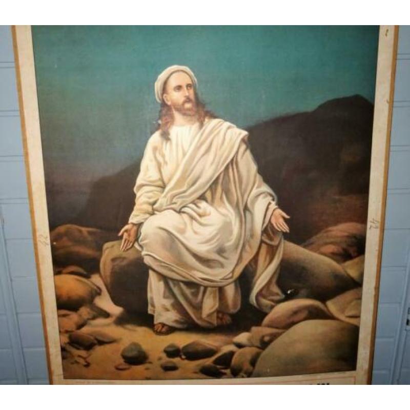religieuze kartonposter, 2 stuks