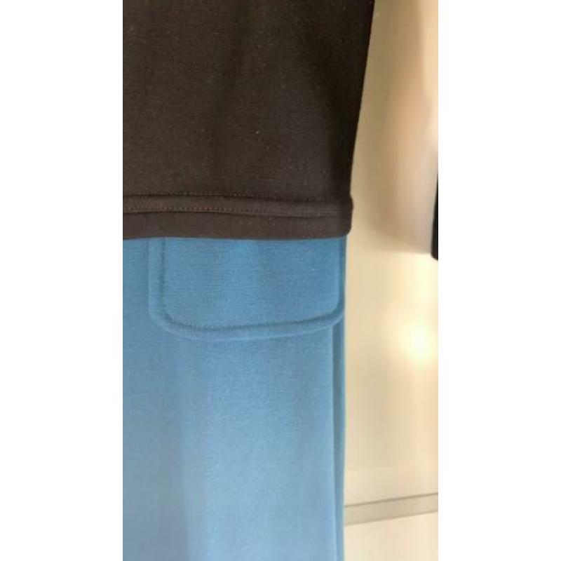 Jurk Costura S maat 36 zwart petrol blue