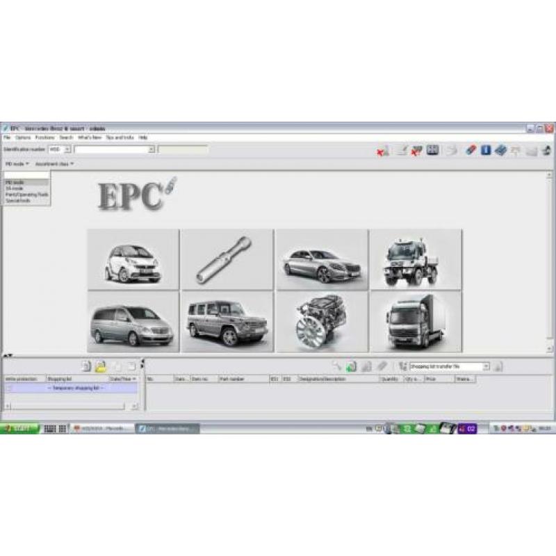 MERCEDES BENZ - WIS ASRA EPC + update 2030 * 32GB USB-stick