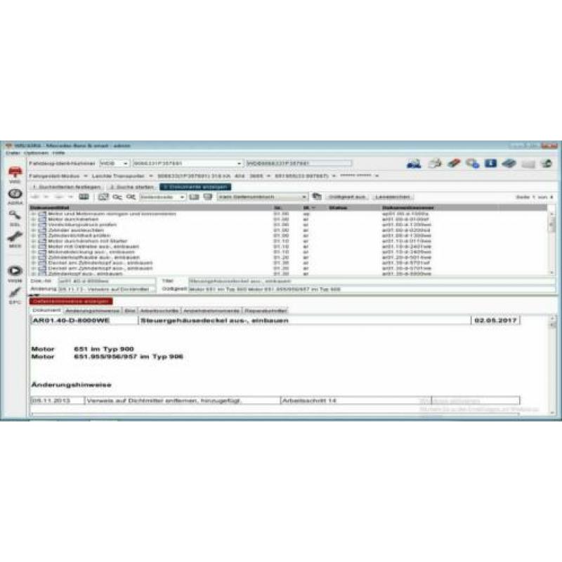 MERCEDES BENZ - WIS ASRA EPC + update 2030 * 32GB USB-stick