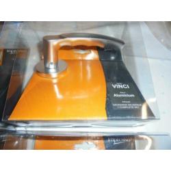 5x deurklink set type vinci kleur aluminium inclusief