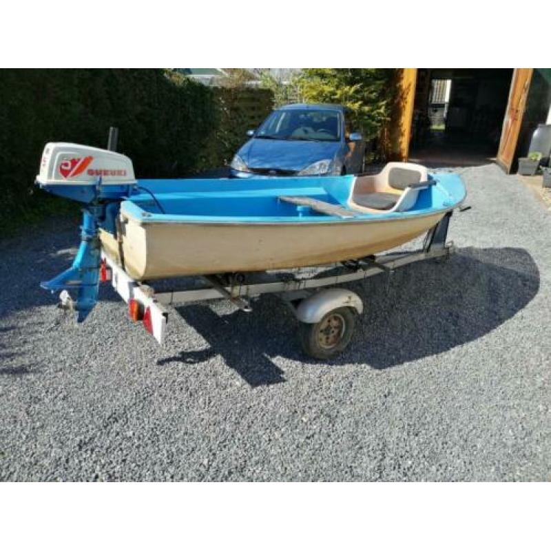 Boot met motor