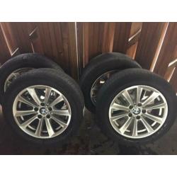 BMW X3 velgen met zomerbanden