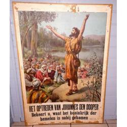 religieuze kartonposter, 2 stuks