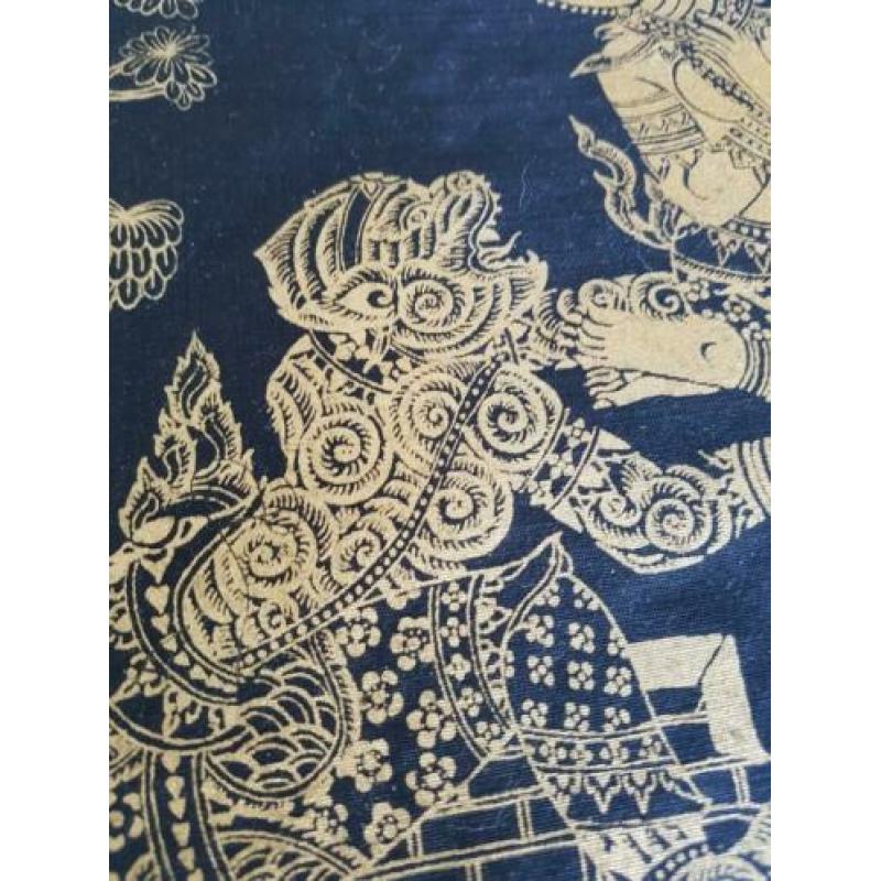 Afbeelding batik, indonesië, in passe partout