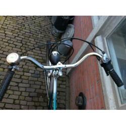 Hoge herenfiets 66 cm. ( stationsfiets )