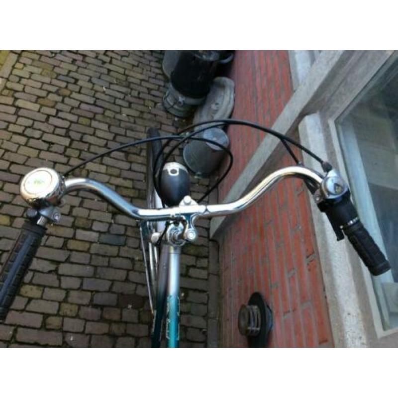 Hoge herenfiets 66 cm. ( stationsfiets )