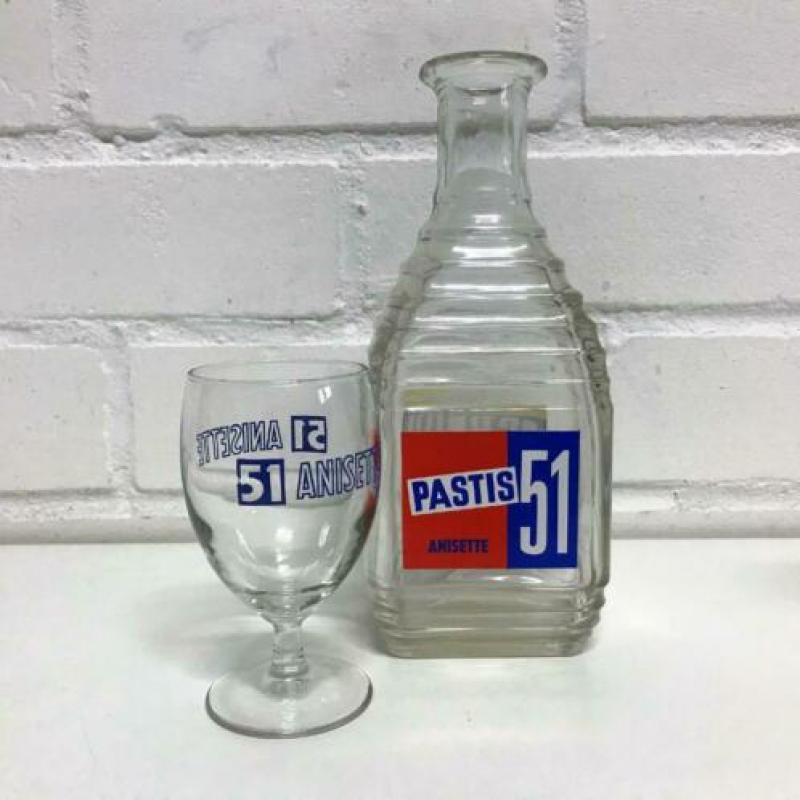 Verzameling Pastis (Pernod 45 / Anisette 51 / Ricard)