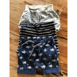 Set babykleding/ kledingpakket jongens 56-62 nieuw