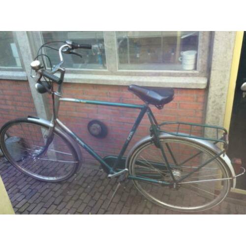 Hoge herenfiets 66 cm. ( stationsfiets )