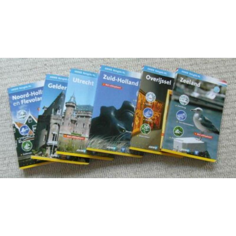 ANWB Reisgid NL – 6 verschillende gidsen.