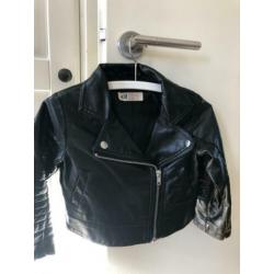 Leren jas H&M 98