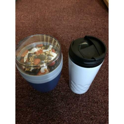 Lunchpot en thermobeker