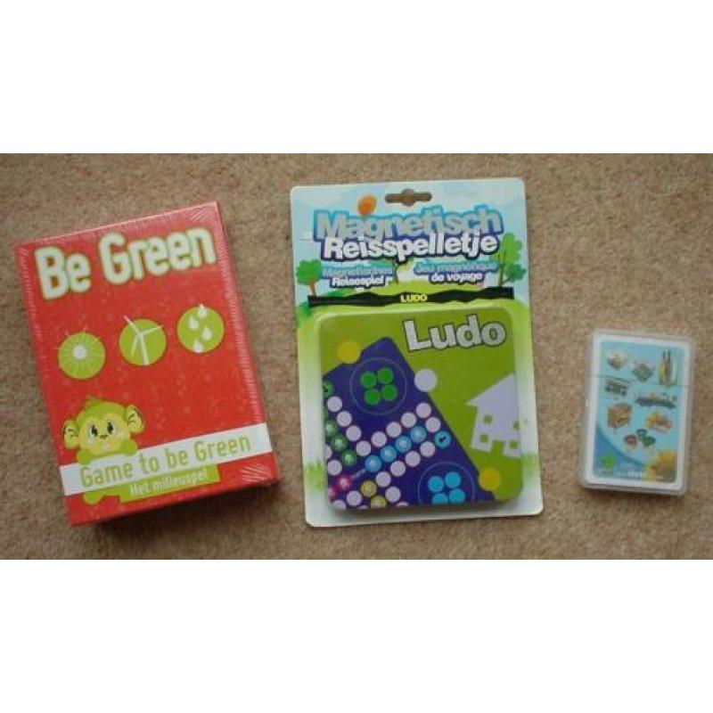 Drie geheel nieuwe spellen in gesloten verpakking - als set