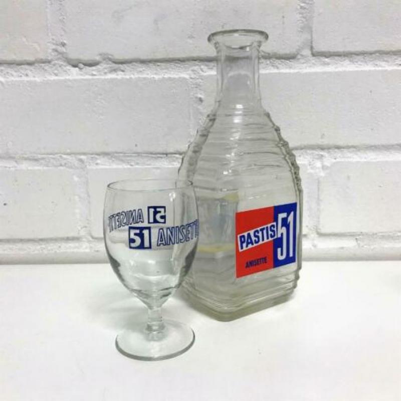 Verzameling Pastis (Pernod 45 / Anisette 51 / Ricard)