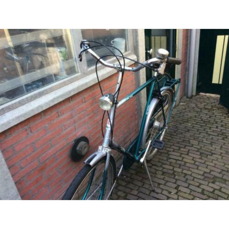 Hoge herenfiets 66 cm. ( stationsfiets )