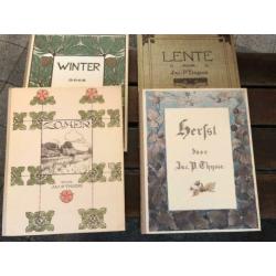 JAC. P. Thijsse LENTE -ZOMER-HERFST-WINTER Verkadealbums