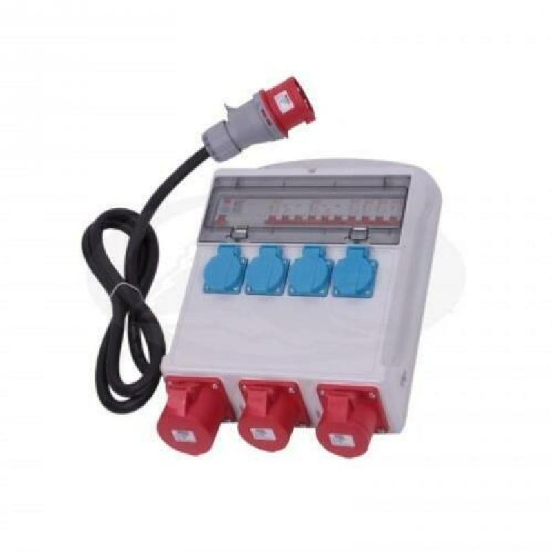Verdeelkast 380V / 230V 16A/32A Div modellen Vanaf â‚¬ 34,67