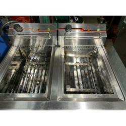 Dubbel frietuur op 220 v