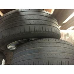 BMW X3 velgen met zomerbanden