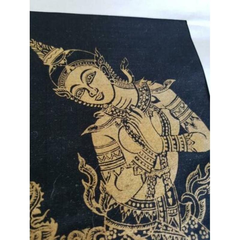 Afbeelding batik, indonesië, in passe partout