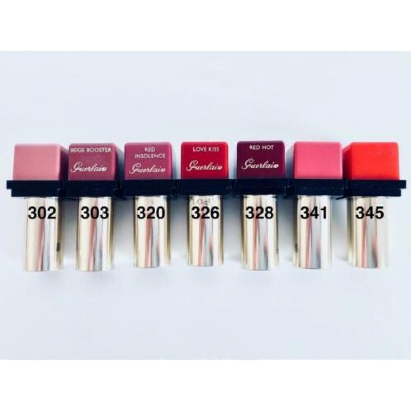 Guerlainskin Kisskiss Lipstick Testers nr 302 - 345