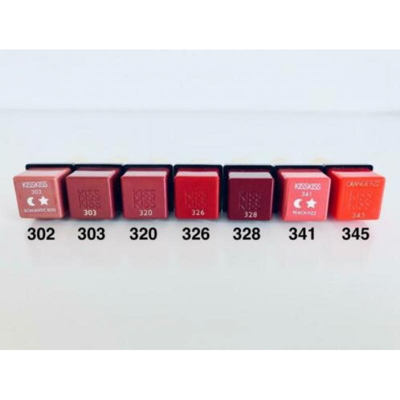Guerlainskin Kisskiss Lipstick Testers nr 302 - 345