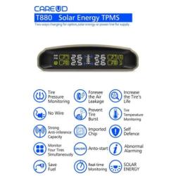 Draadloos Bandenspanningscontrolesysteem (TPMS) (T880BB)