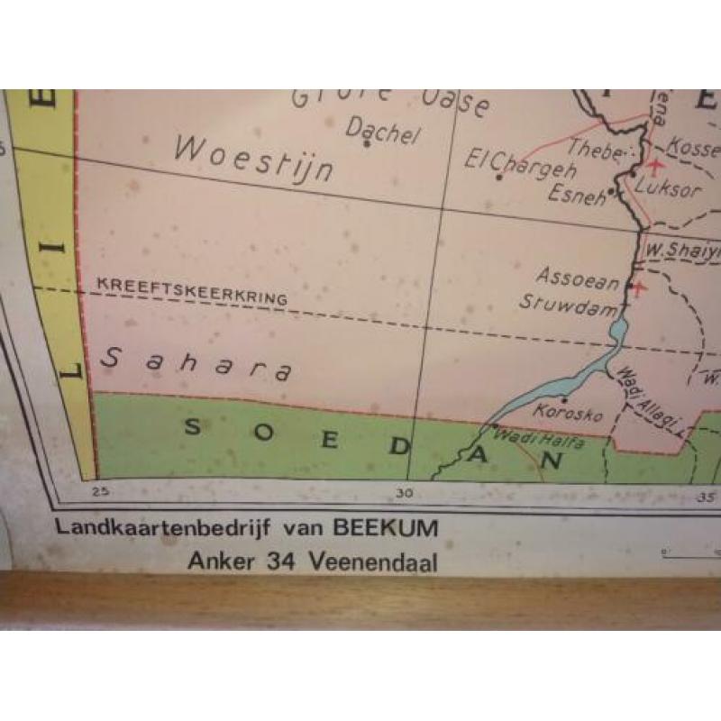 leuke schoolkaart van het Midden Oosten