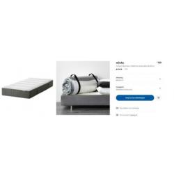 twee matrassen HOVAG Ikea