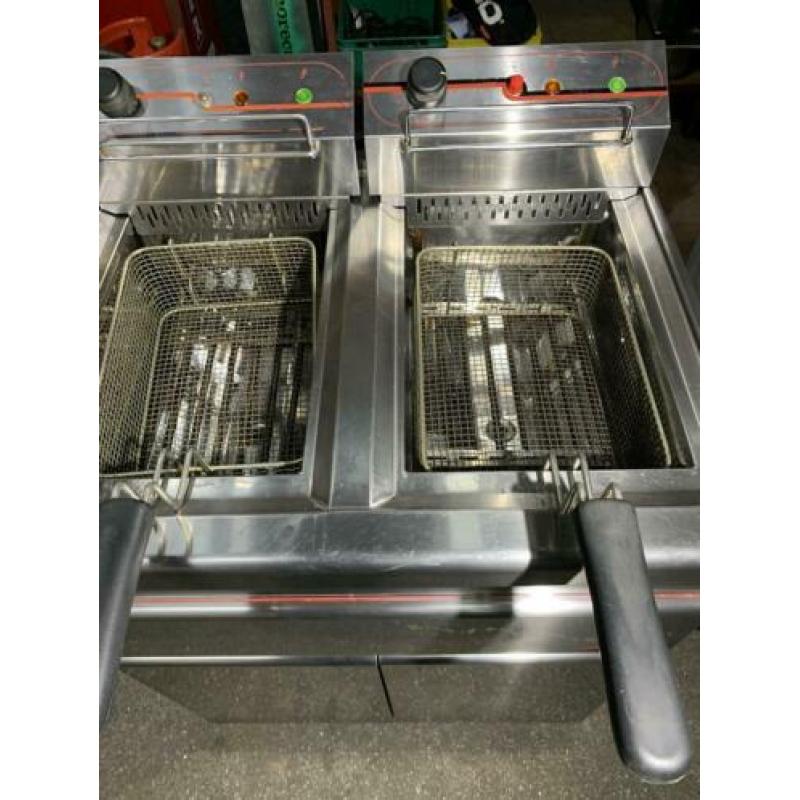 Dubbel frietuur op 220 v