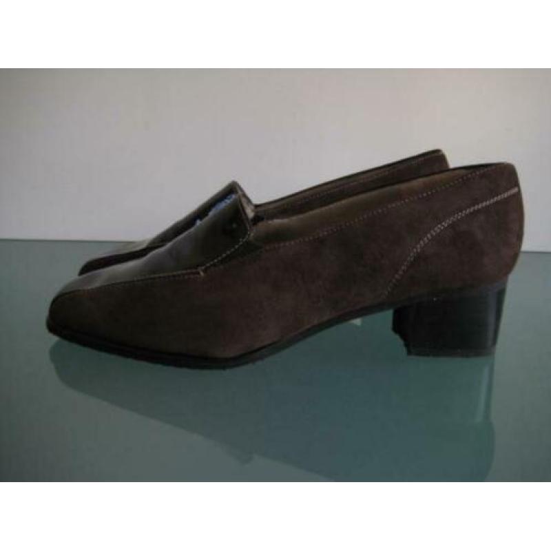 GRATIS VERZENDEN | ALEXANDRIA bruine pumps 38 38.5